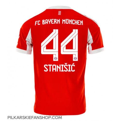 Koszulka piłkarska Bayern Munich Josip Stanisic #44 Strój Domowy 2025-26 tanio Krótki Rękaw Koszulka piłkarska Bayern Munich Josip Stanisic #44 Strój Domowy 2025-26 tanio Krótki Rękaw